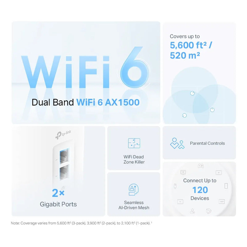 Kit 3 Wi-fi Mesh Tp-link Deco W4500 Ac1200 Cobertura Total
