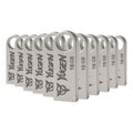 Kit  100 Memorias Usb 16gb Metalica Usb 2.0 Yugen  Y1 Plateado Y1