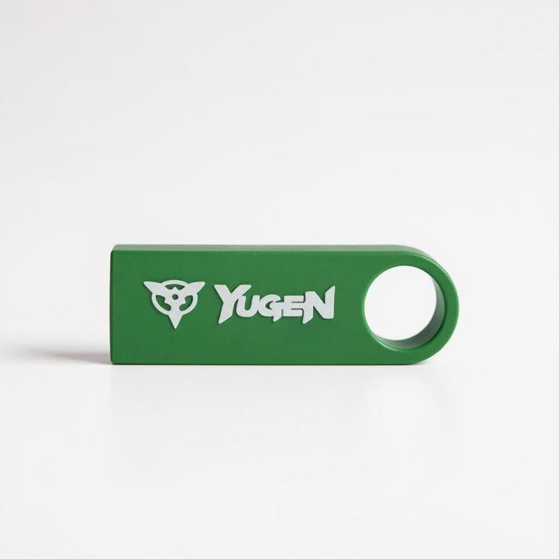Paquete 50 Memoria Usb 8gb A Granel Metálica Mayoreo Yugen Verde Y1