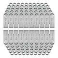 Kit 100 Memoria Usb 2.0 16gb Metal Granel Mayoreo Color Gris Metalicas