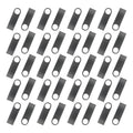 Kit De 100 Memoria Usb Metal Plata Bulk Suelta 16gb Color Plateado Liso