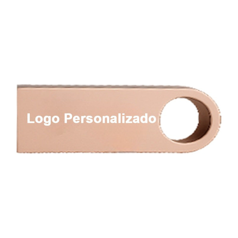40 Memorias Usb 16gb Personalizadas Logo Laser Metal Negra