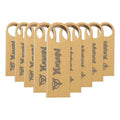 Paquete 100 Memoria Usb 8gb A Granel Metálica Mayoreo Yugen Dorado Y1