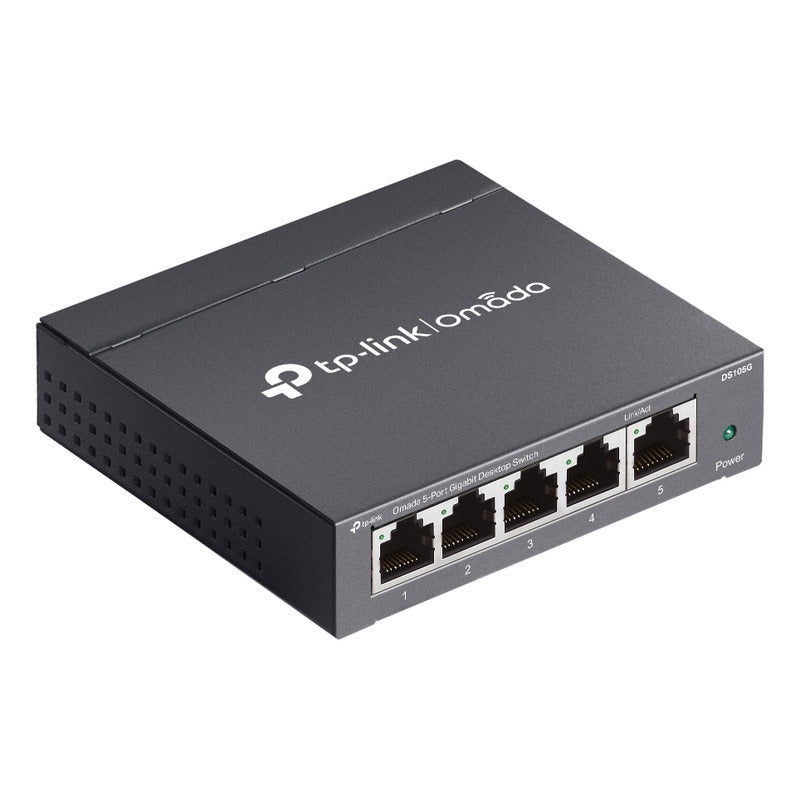 Switch Gigabit 5 Puertos Tp-link Ds105g Omada Hogar Oficina