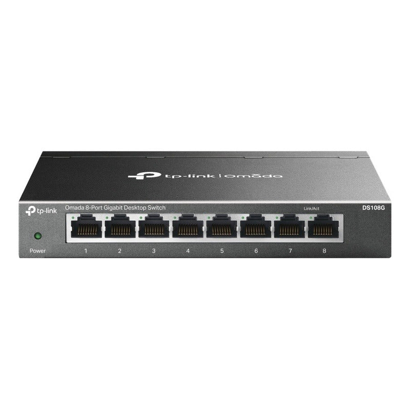 Switch Tp-link Ds108g 8 Bocas Gigabit Omada Metálico