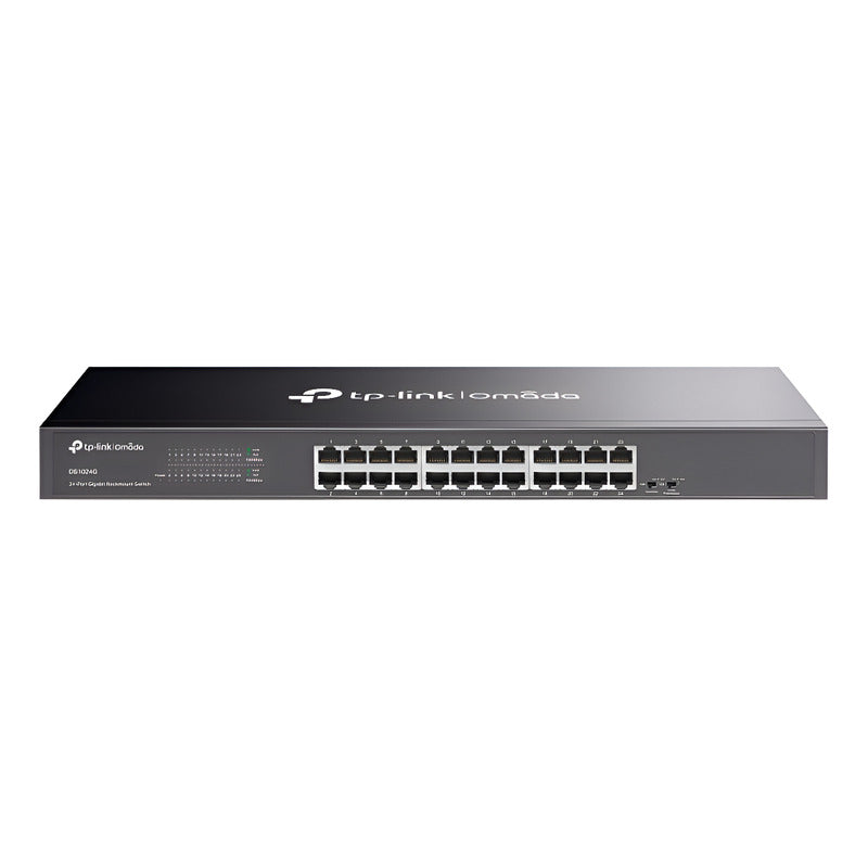 Switch Tp-link Ds1024g 24 Puertos Gigabit Omada Rackeable