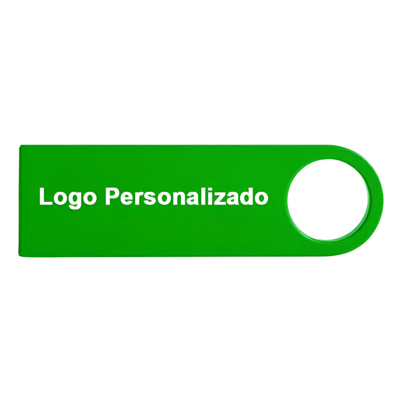 Kit 5 Memorias Usb 16gb Personalizadas Logo Laser Metal /i