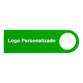 Kit 2 Memorias Usb 16gb Personalizadas Logo Laser Metal /i Verde Limon Y1