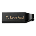 Kit 100 Memorias Usb 16gb Personalizadas Grabado Láser Logo Negro Y3per