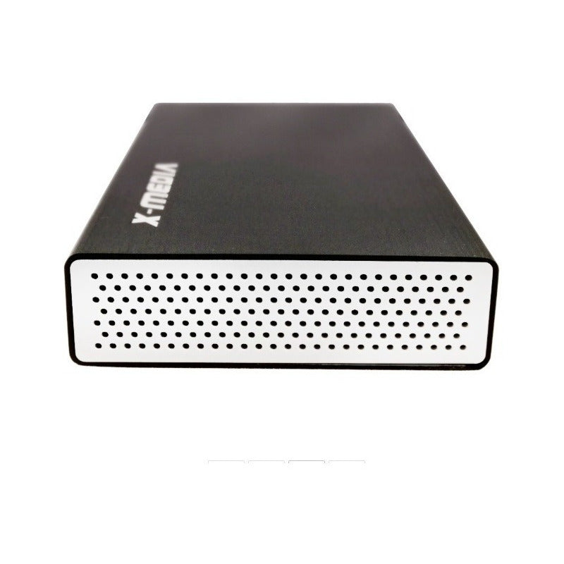 Gabinete Disco Duro X-media 3.5  Sata Ide Usb 2.0 Aluminio Negro