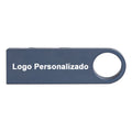 Kit 40 Memorias Usb 8gb Personalizadas Logo Laser Metal /i Azul 2 Y1