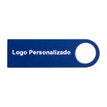 Kit 500 Memorias Usb 4gb Personalizadas Logo Laser Metal Azul Y1p