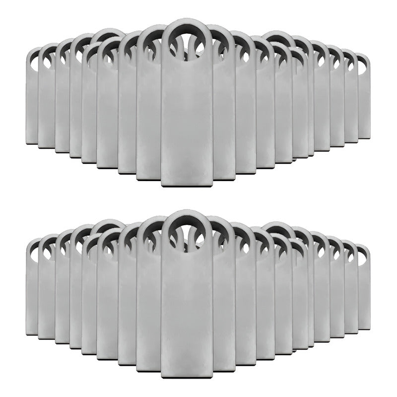 30 Memoria Usb 4geek Bulk-8gb-4geek 8gb 2.0 Liso Plata Plata Liso
