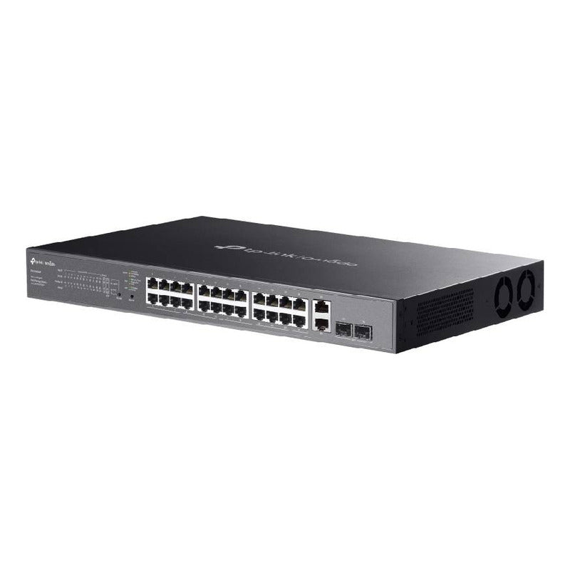 Switch Ethernet Tp-link Omada Es228gmp Gestionable De 28 Puertos (24 Poe+)