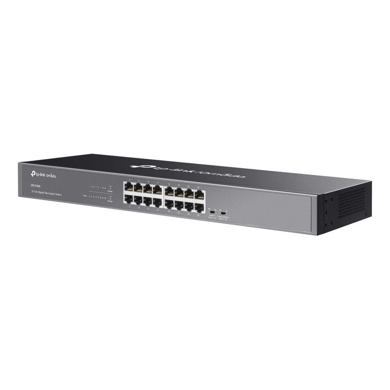 Switch Gigabit 16 Puertos Tp-link Ds1016g Omada Rackeable
