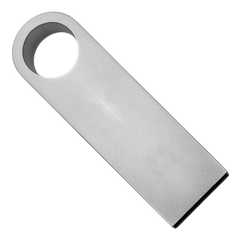 Kit 25 Memorias Usb 16gb Metálica 2.0 Bulk 4geek Plateado Lisa