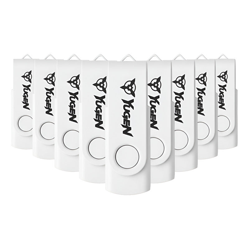 Paquete 50 Memorias Usb 4gb A Granel Metálica Mayoreo Yugen Blanco Y14