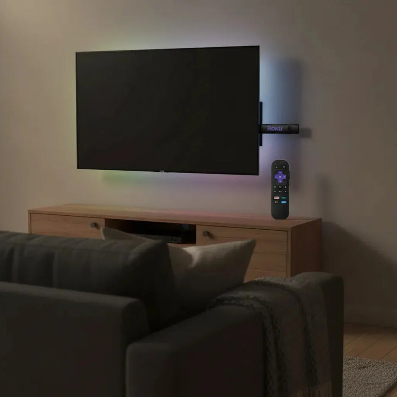 Roku Streaming Stick 3840br 2025 Para Tv Hd Y Modo De Auriculares Con Control De Voz Completo Negro