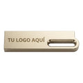 Paquete 30 Memorias Usb 16gb Tu Logo Grabado Laser Eventos Plateado Y18per