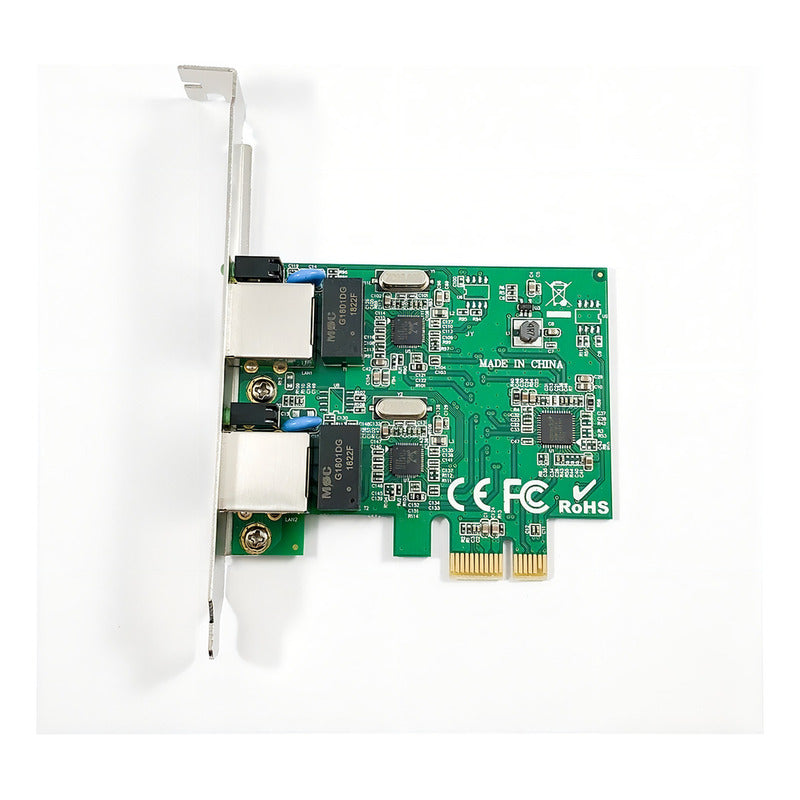 Tarjeta De Red Dual Gigabit Pci Express X-media Xm-na382 /vc