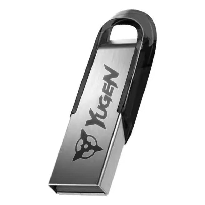 Paquete 10 Memoria Usb 8gb A Granel Metálica Mayoreo Yugen Plateado Y15