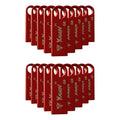 Kit 20 Memoria Usb 8gb Metalica Rojas Bulk Suelta Nuevas Y1 Rojo Y1r