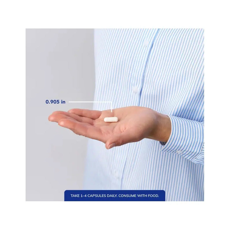Glicinato De Magnesio Pure Encapsulations Alta Absorción Sin Sabor 90 Cápsulas