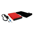 Gabinete Disco Duro Vorago Ac-475885-3 2.5in Usb 2.0 Roj /vc