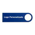 Kit 2 Memorias Usb 16gb Personalizadas Logo Laser Metal /i Azul Y1