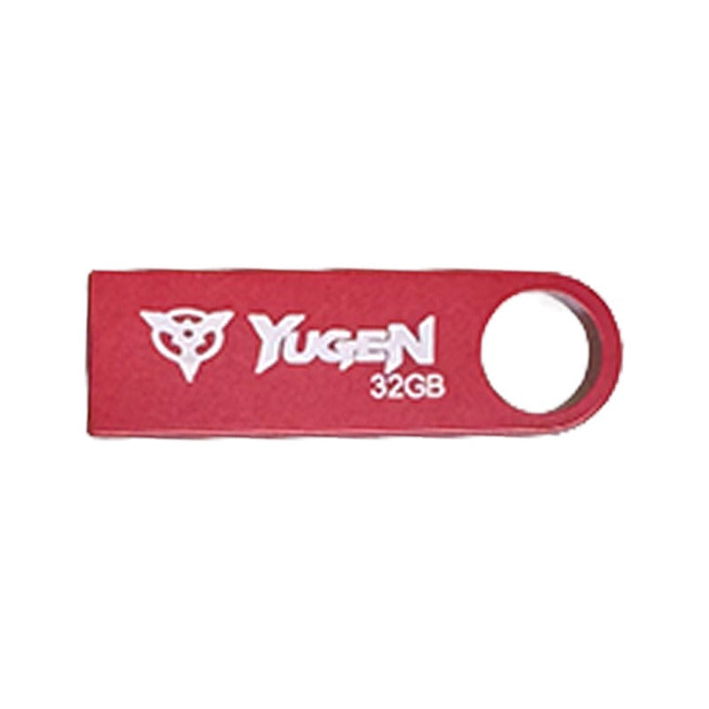 Paquete 30 Memoria Usb 8gb A Granel Metálica Mayoreo Yugen Rojo Y1