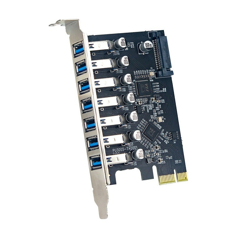 Tarjeta Controladora Pci-e 7 Puertos Usb 3.0 Xm-pex-u307