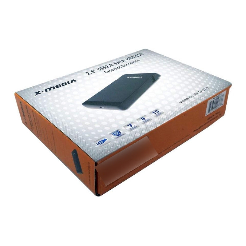 X-media Xm-en2279 Carcasa Para Disco Duro Negra Negro