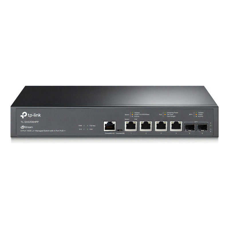 Switch Tp-link Tl-sx3206hpp Jetstream 6xpuerto 10ge L2 4xpoe