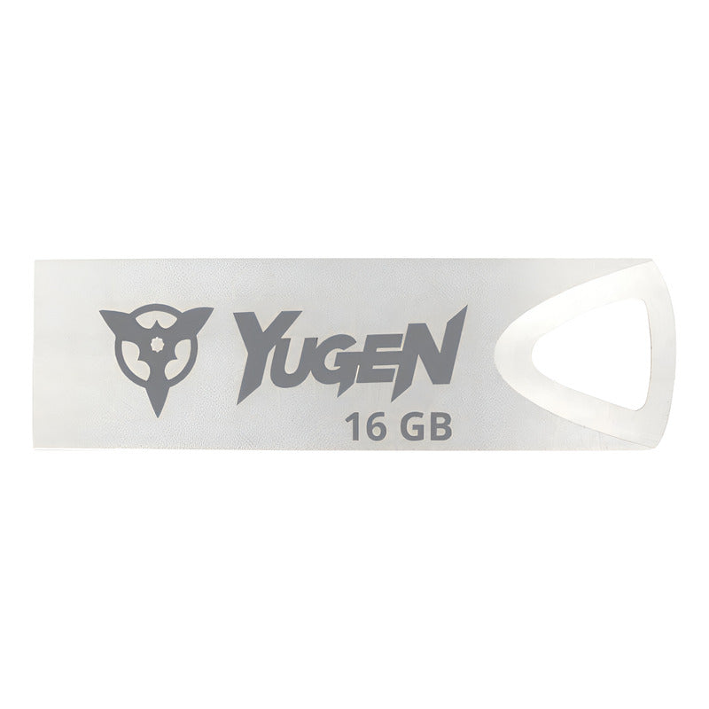 Paquete 50 Memorias Usb 16gb Mayoreo Yugen Metalica Plateada Color Plateado 2 Plateado2 Liso