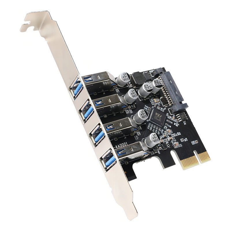 Tarjeta Controladora Pci-e 4 Puertos Usb 3.0 Xm-pex-u304
