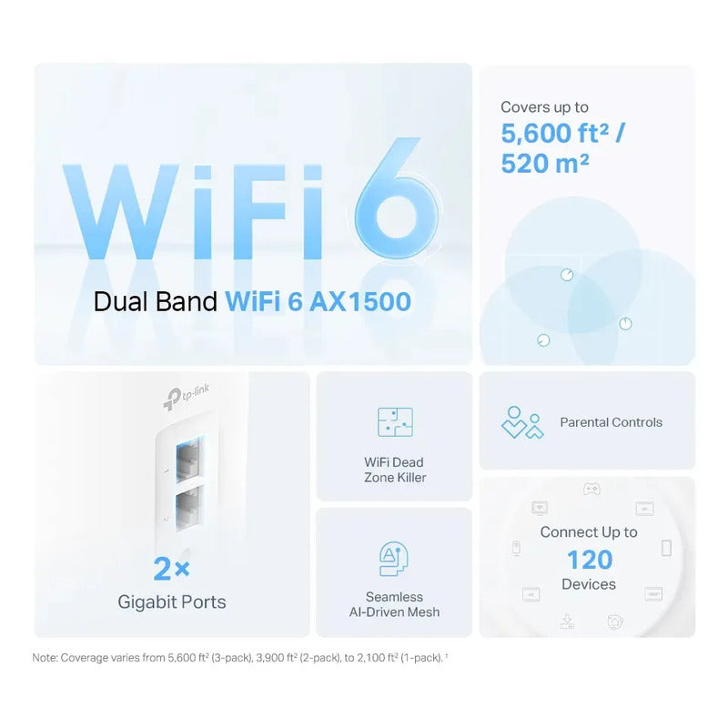 Kit 3 Wi-fi Mesh Tp-link Deco W4500 Ac1200 Cobertura Total