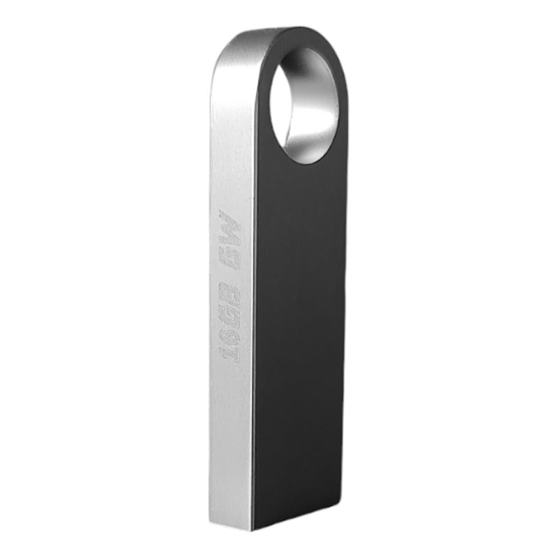 Kit De 100 Memoria Usb Metal Plata Bulk Suelta 16gb Plateado Liso