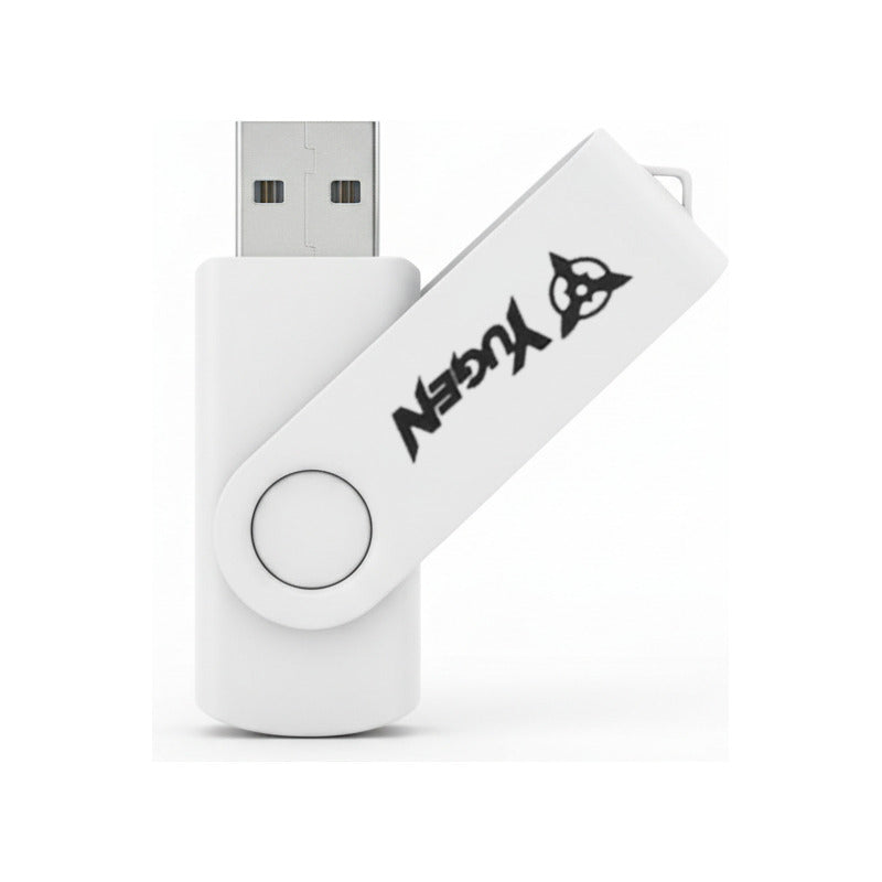 Paquete 50 Memorias Usb 4gb A Granel Metálica Mayoreo Yugen Blanco Y14