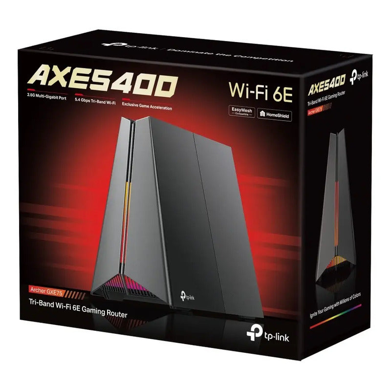 Tp-link Archer Gxe75 Router Inalámbrico Gamer Mesh 2.5gbps