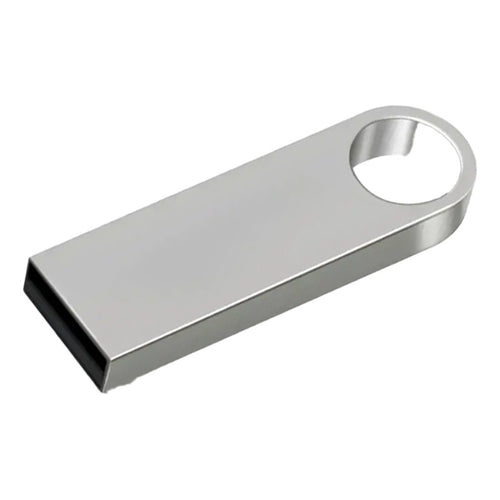 Kit 100 Memorias Usb 16gb 2.0 Bulk Sft Plateada A Granel Plateado Liso