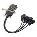 Tarjeta Pci Express 4 Puertos Seriales Db9 Rs232 Xm-pex-4s