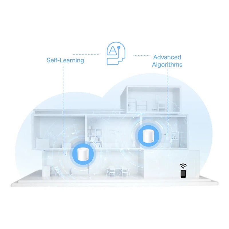 Kit 3 Wi-fi Mesh Tp-link Deco W4500 Ac1200 Cobertura Total