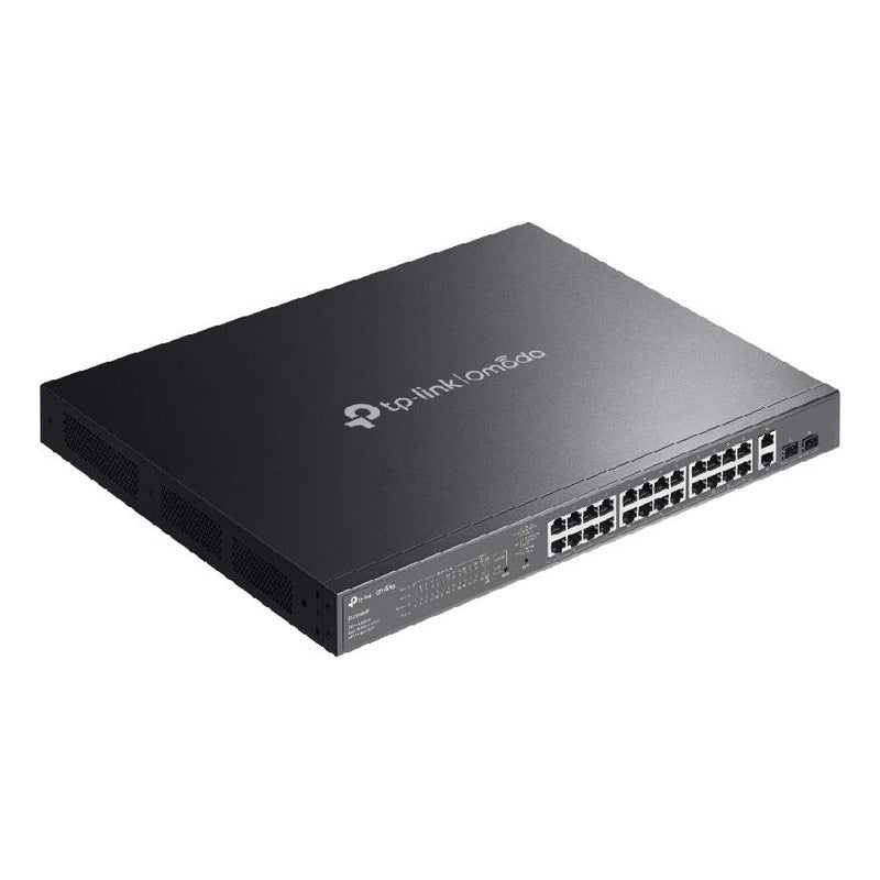 Switch Ethernet Tp-link Omada Es228gmp Gestionable De 28 Puertos (24 Poe+)