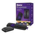 Roku Express 3930 Negro Dispositivo De Streaming Hd Con Cable Hdmi De Alta Velocidad Y Control Remoto Simple Estándar