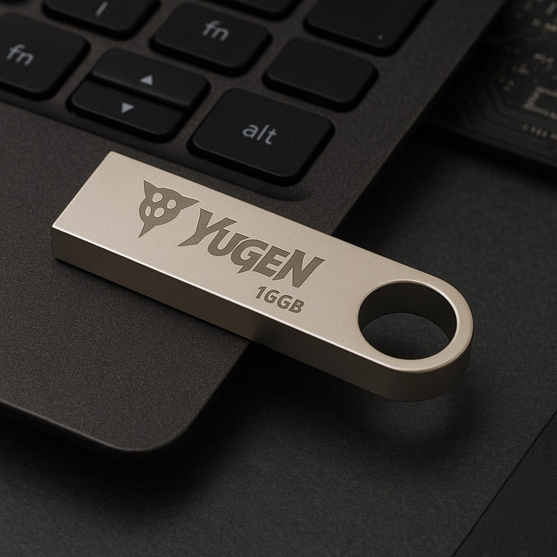Kit 20 Memorias Usb 16gb Yugen Y1 Metal Usb 2.0 Pack Plateado