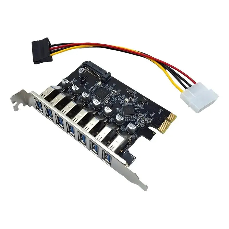 Tarjeta Controladora Pci-e 7 Puertos Usb 3.0 Xm-pex-u307