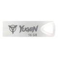 Paquete 50 Memorias Usb 16gb Mayoreo Yugen Metalica Plateada Color Plateado Liso