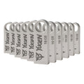 Kit  50 Memorias Usb 16gb Metalica Usb 2.0 Yugen  Y1 Plateado Y1