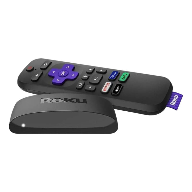 Roku Express 4k+ 3941r De Voz 4k Negro Con 1gb De Memoria Ram