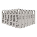 Kit  20 Memorias Usb 16gb Metalica Usb 2.0 Yugen  Y1 Plateado Y1